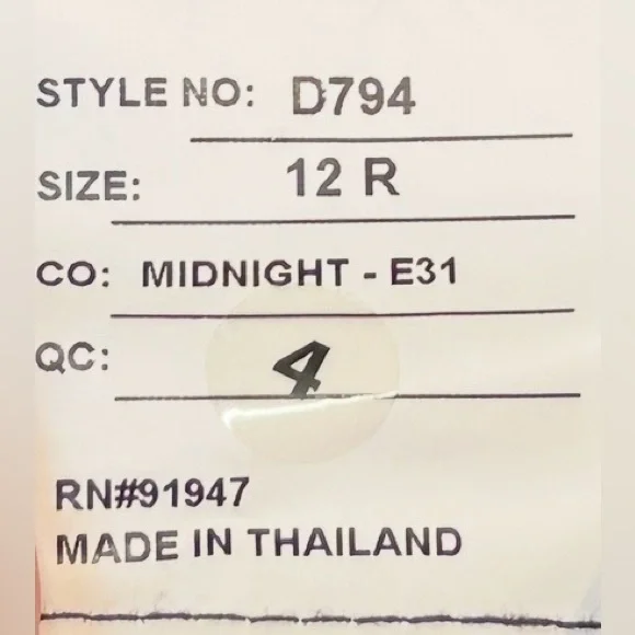 NWT Alfred Sung Bow One-Shoulder Satin Trumpet Gown in Navy, D794, Size 12R - Picture 13 of 15